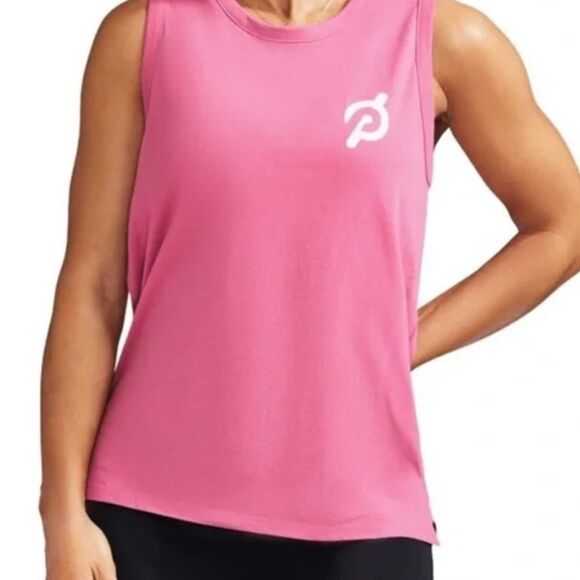 Peloton Studio Pink Tank Top Size Small - Picture 1 of 5